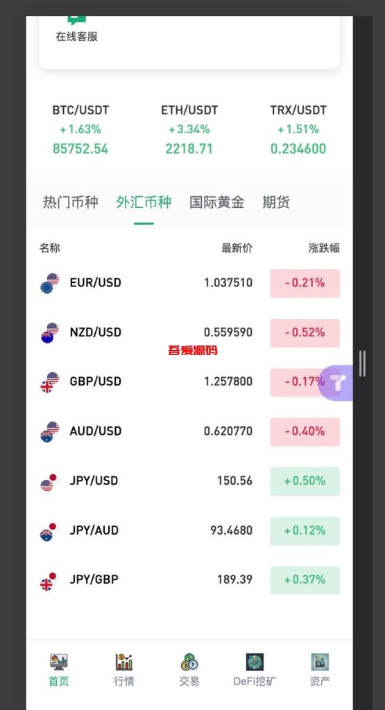 图片[2]-二开多语言交易所源码/手机端uniapp电脑端vue.支持秒合约/期货/贵金属/能源/币币/国际黄金/U本位合约/DeFi挖矿-吾爱海外源码